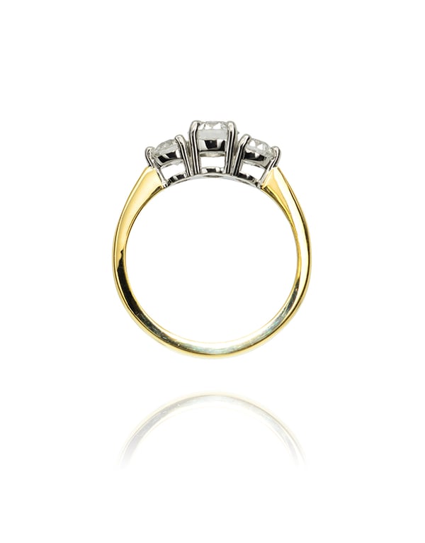 CLASSIC 3-STONE RING - 18Karat Studio+Gallery