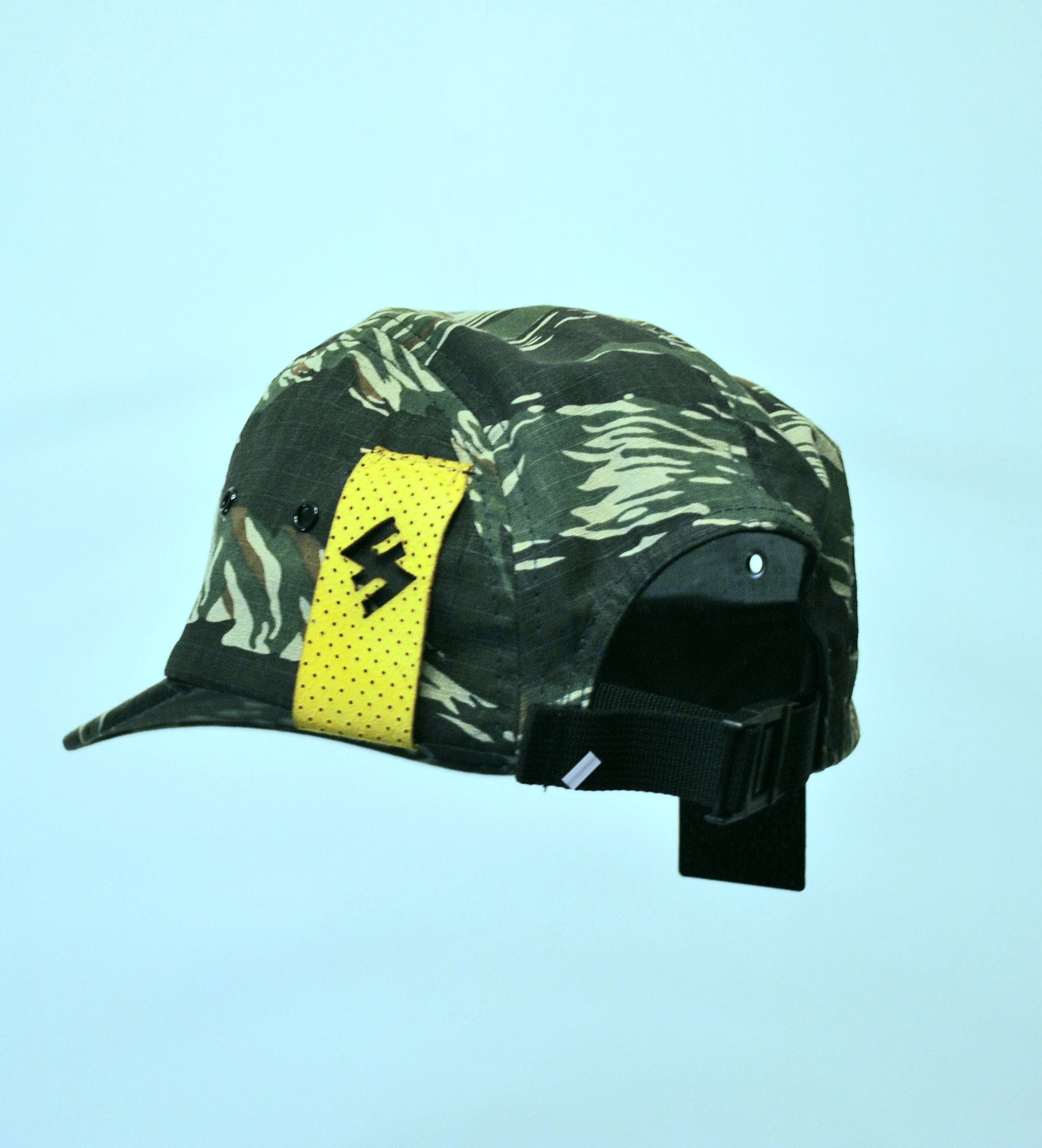 Image of 5-Panel RipStop Racer cap (Tigerstripe Camo)