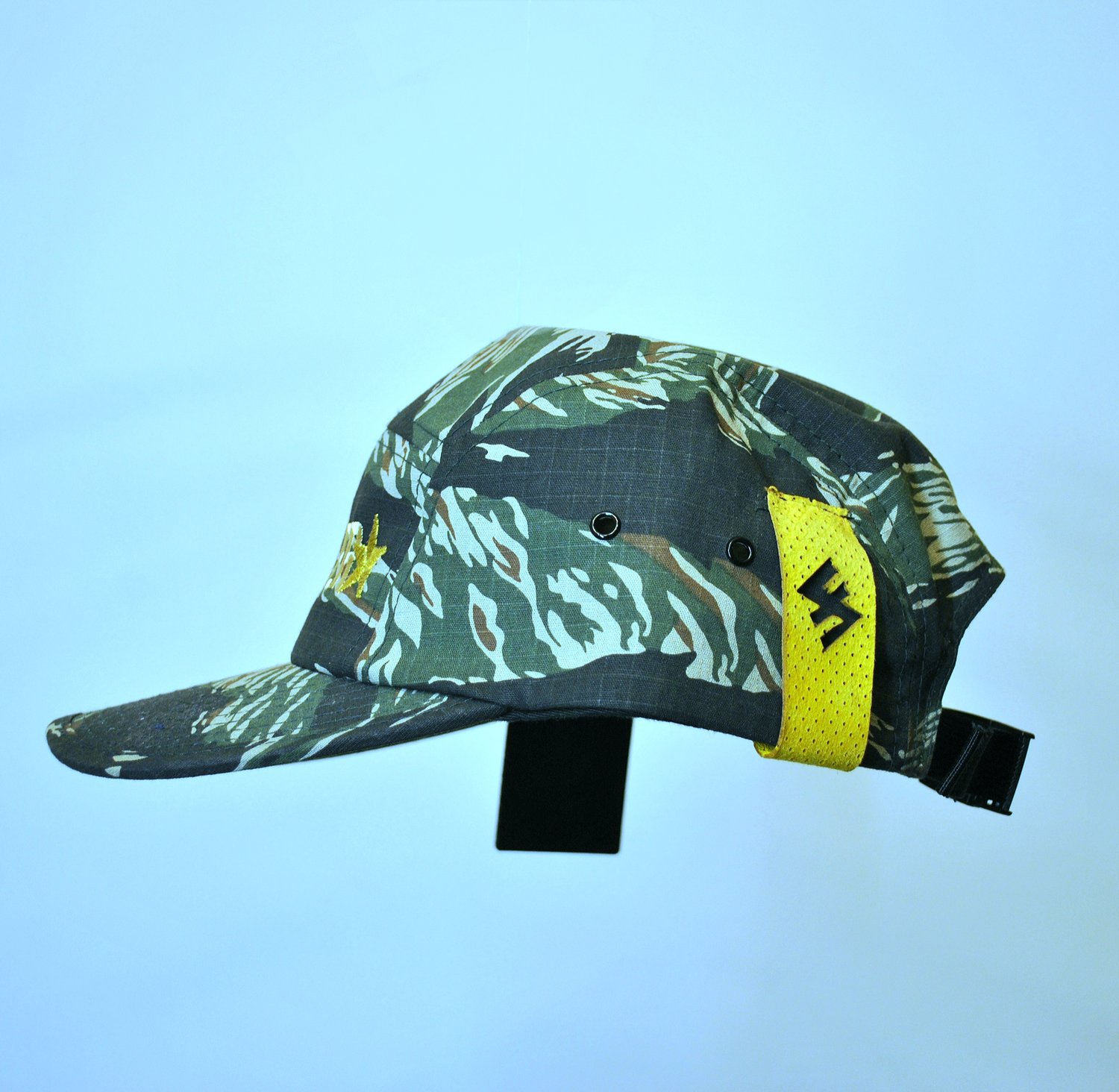 Image of 5-Panel RipStop Racer cap (Tigerstripe Camo)
