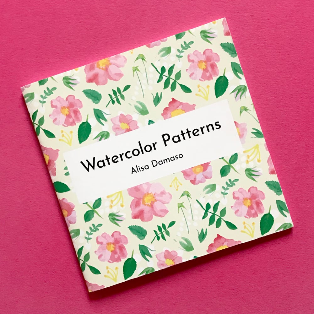 Image of "Watercolor Patterns" Zine