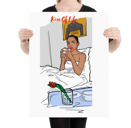 Image of Kiss of Life Poster 18x24