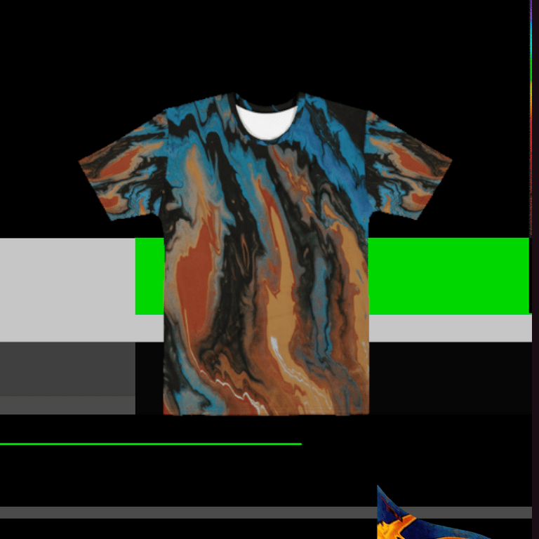 Image of Psychedelic Marble T-Shirt