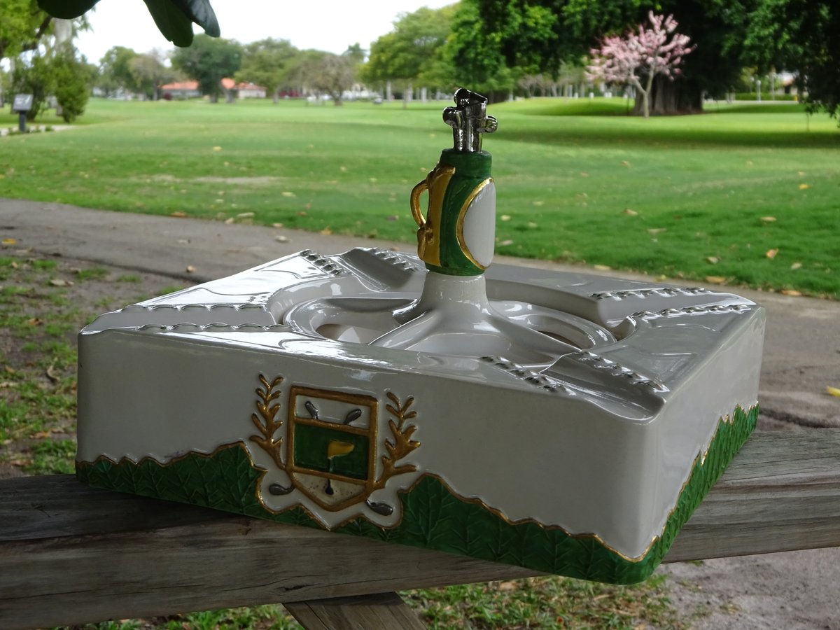 Play Golf Ashtray CigarKnight