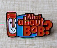 Image 4 of WHAT ABOUT BOB? 1.75" Tiki Bob Soft Enamel Pin!