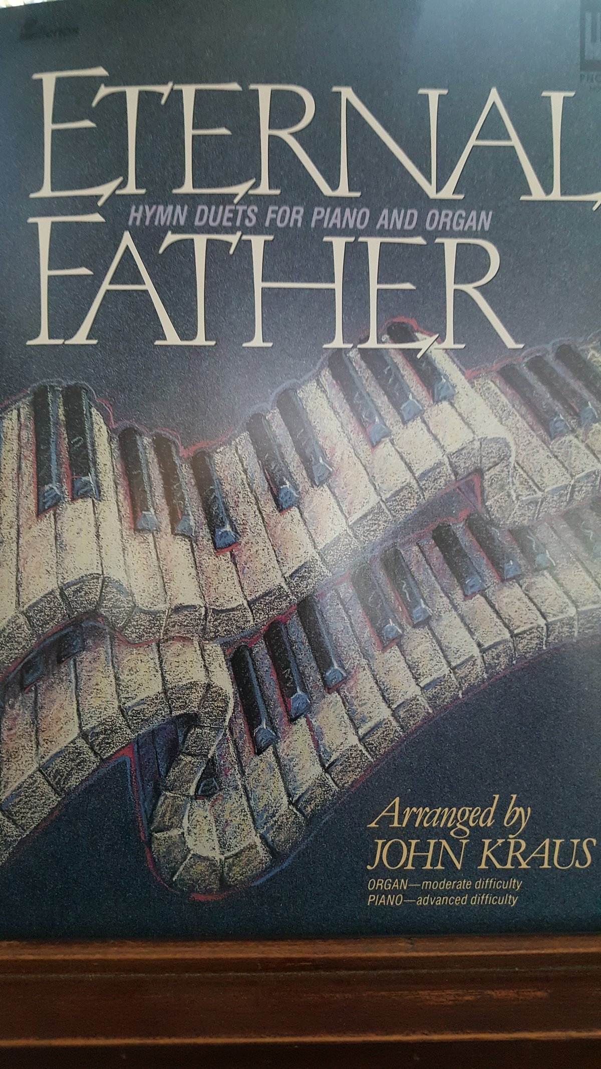 Image of Eternal Father (piano/organ duet book)