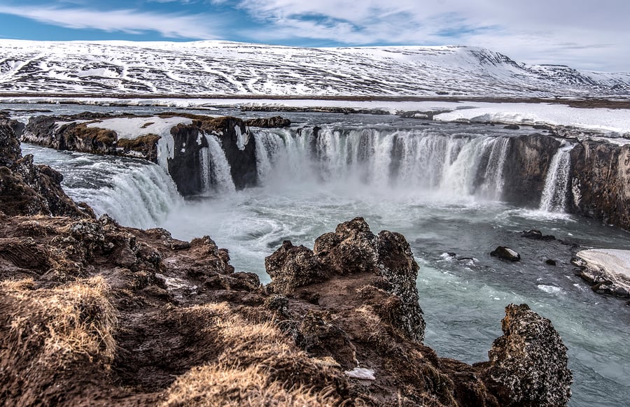 Image of Iceland Goðafoss - 11 x 17 LUSTRE