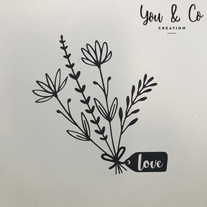 Image of Sticker "bouquet LOVE"