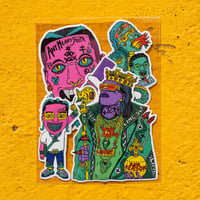 LE ROULO x Bobby Dollar : YSL Records stickers