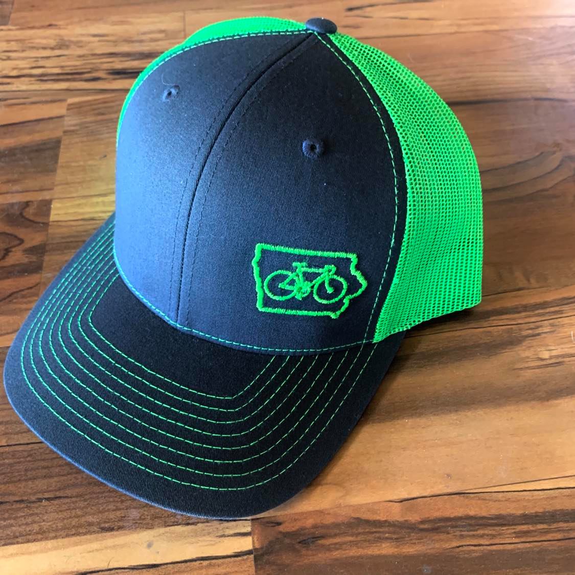 Image of Bike Iowa Snap Back Cap