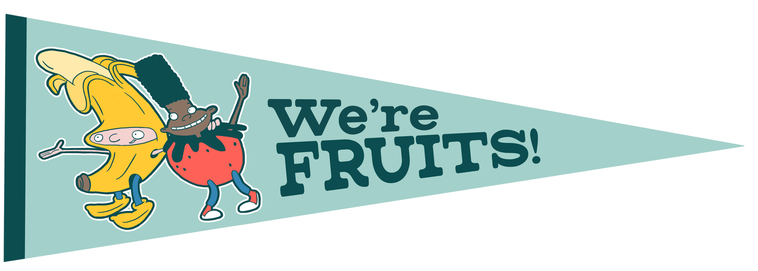 Image of We're Fruits Pennant
