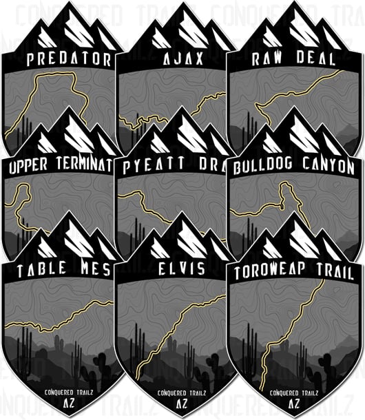 Image of Arizona Trail Badges