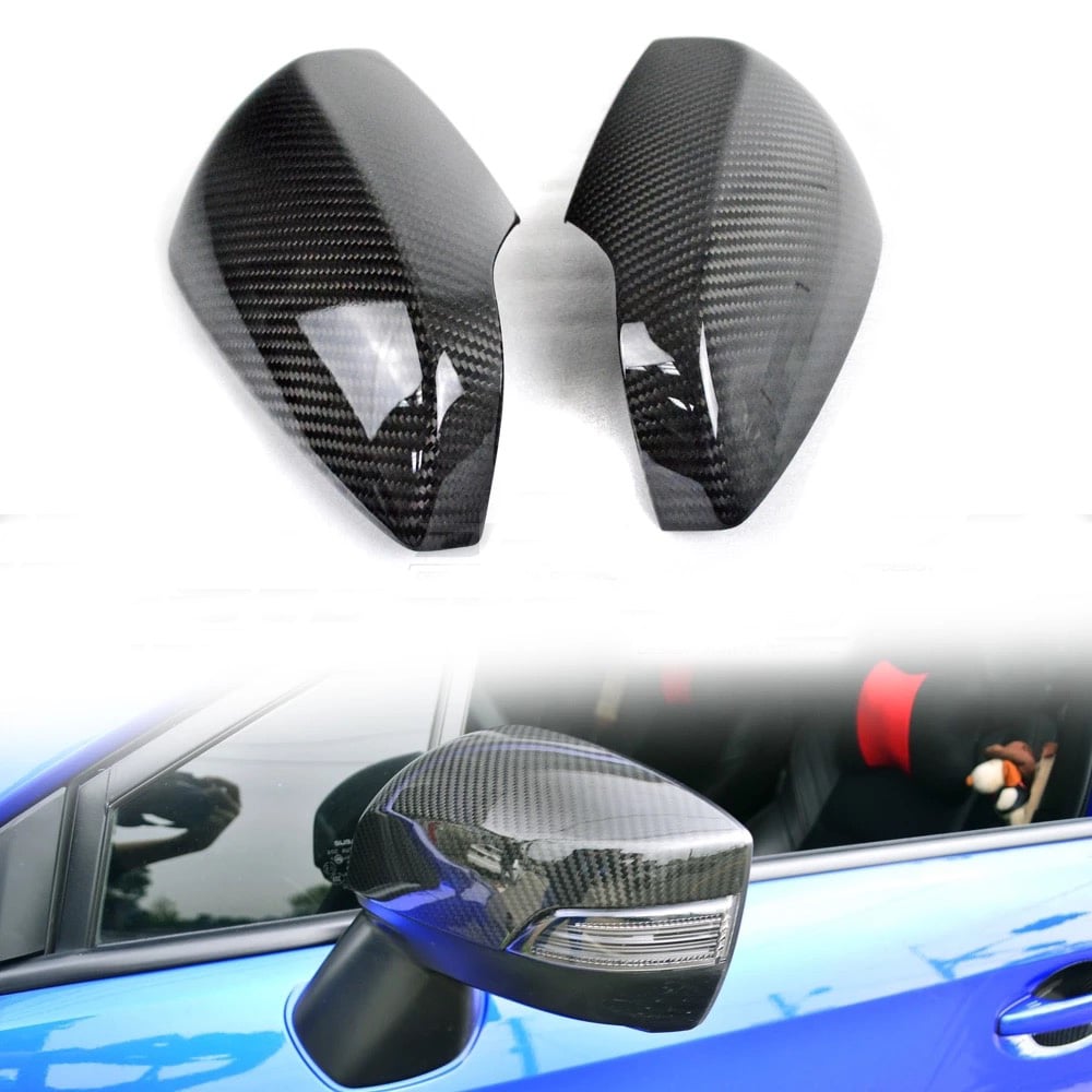 wrx carbon fiber mirror covers