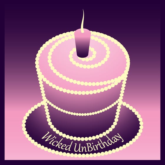 Image of Wicked Unbirthday Cake