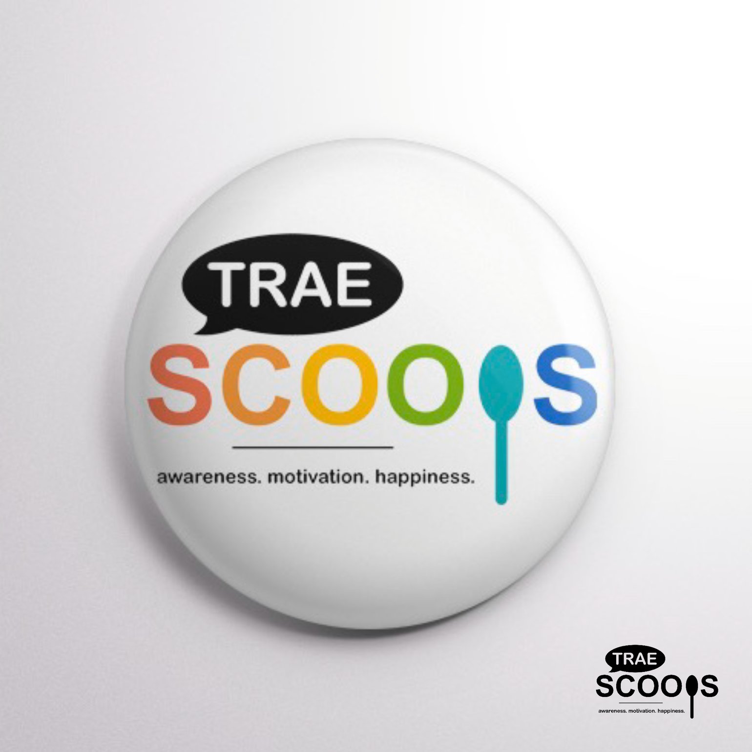 Image of 1" Trae Scoops Button