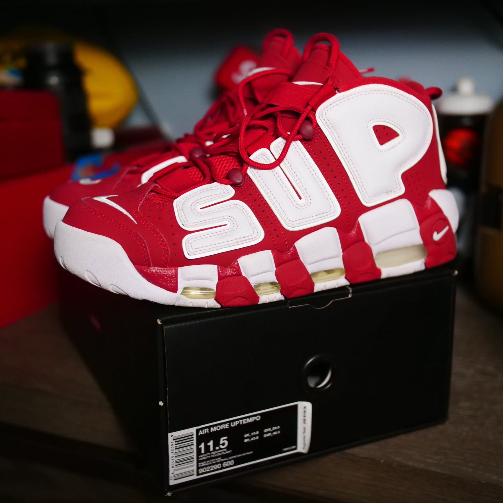 supreme uptempo red for sale