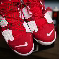 Image 3 of Supreme Air More Uptempo Red