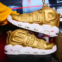 Image 5 of Supreme Air More Uptempo Gold