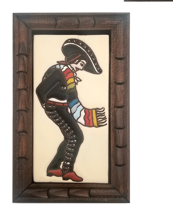 Image of Mariachi Dance Rectangle Wood Frame