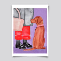 Image 4 of The Labrador | Fine Art Giclée Print 