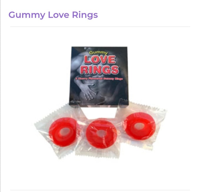 Image of Gummy Love Rings