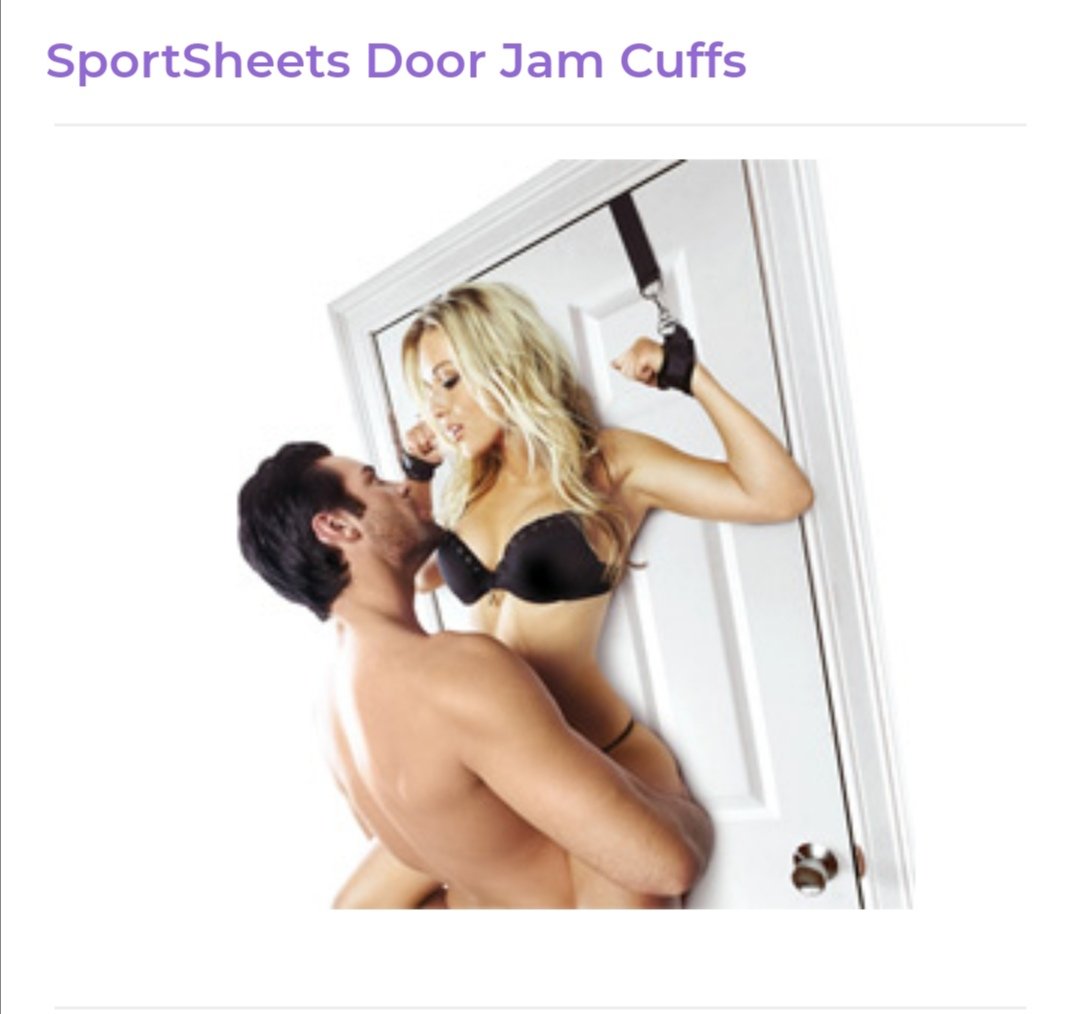 Image of SportSheets Door Jam Cuffs