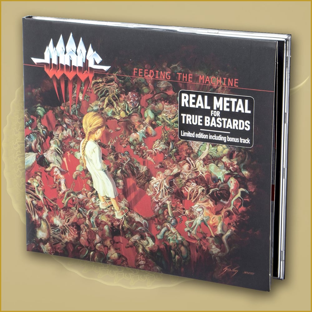 Image of FEEDING THE MACHINE - Digipack - CHOOSE SIGNED or NOT SIGNED