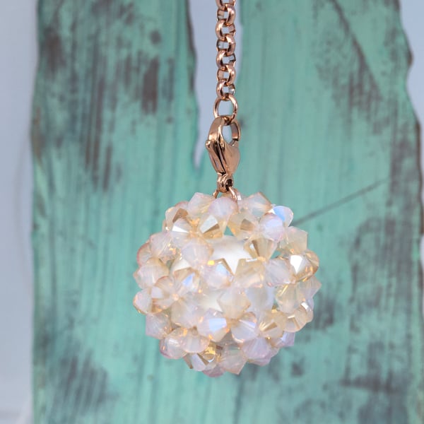 Image of Klangkugel milky light topaz