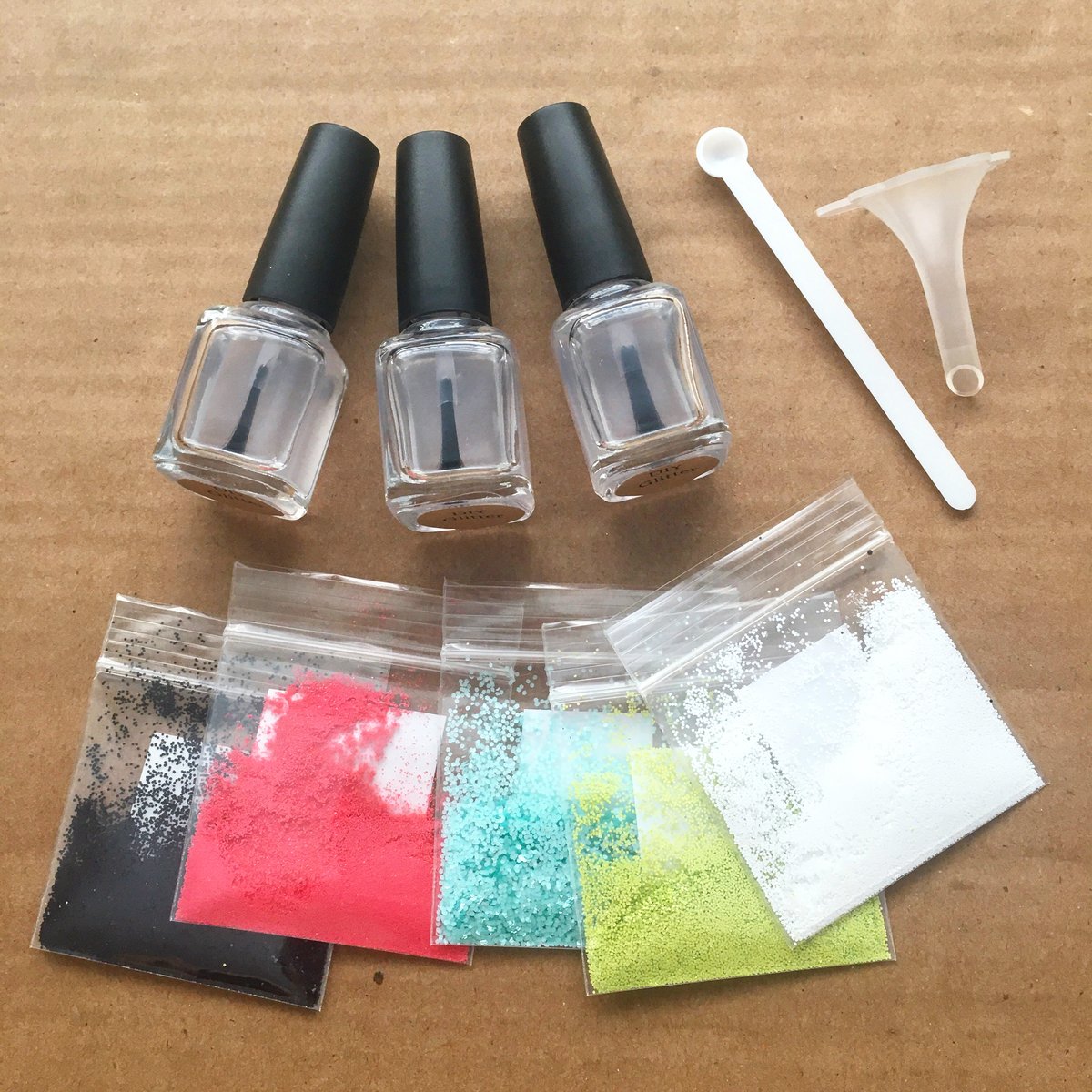 DIY Glitter Polish Making Kit