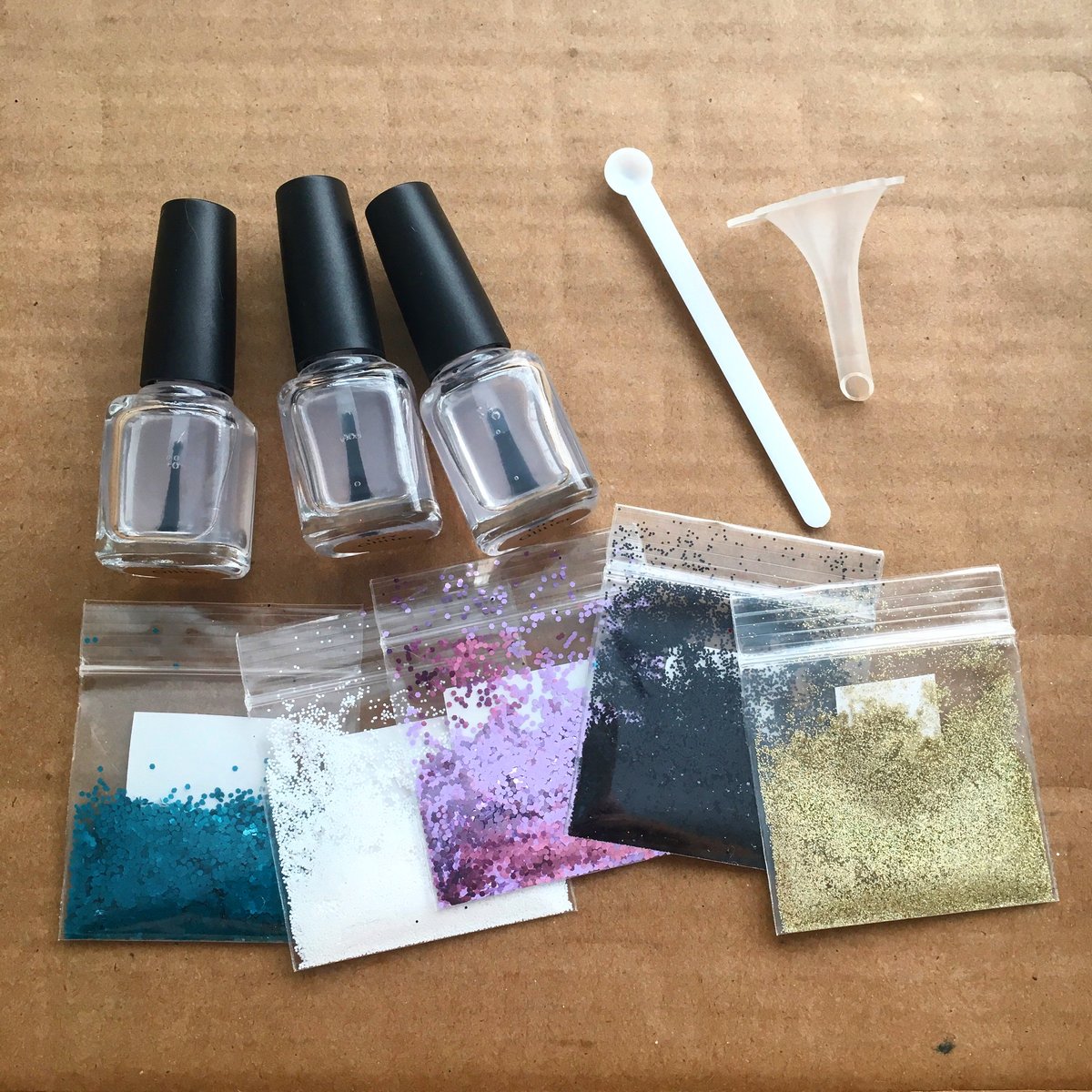 DIY Glitter Polish Making Kit