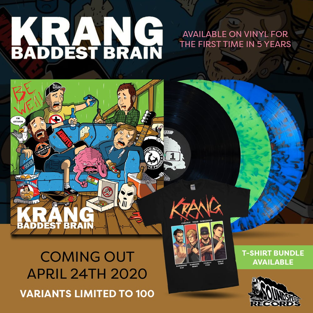 Image of KRANG - Baddest brain 2nd PRESS
