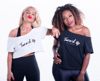 *3-5 week delivery* Off-shoulder Tshirt
