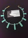 Image of HOWLITE TURQUOISE PENDANT BEAD NECKLACE