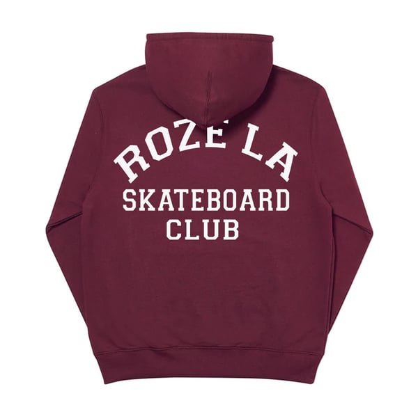 Image of Maroon Skate-Club hoodie