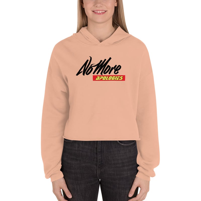 Image of No More Apologies "Woman's" (Crop Top Hoodies & Sweatshirts)