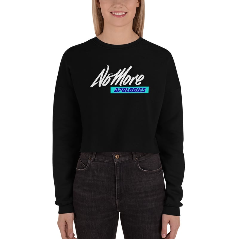Image of No More Apologies "Woman's" (Crop Top Hoodies & Sweatshirts)