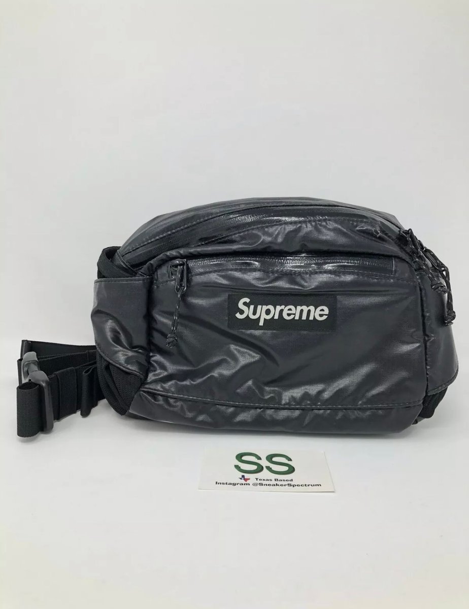 FW17 Supreme Waist Bag Black