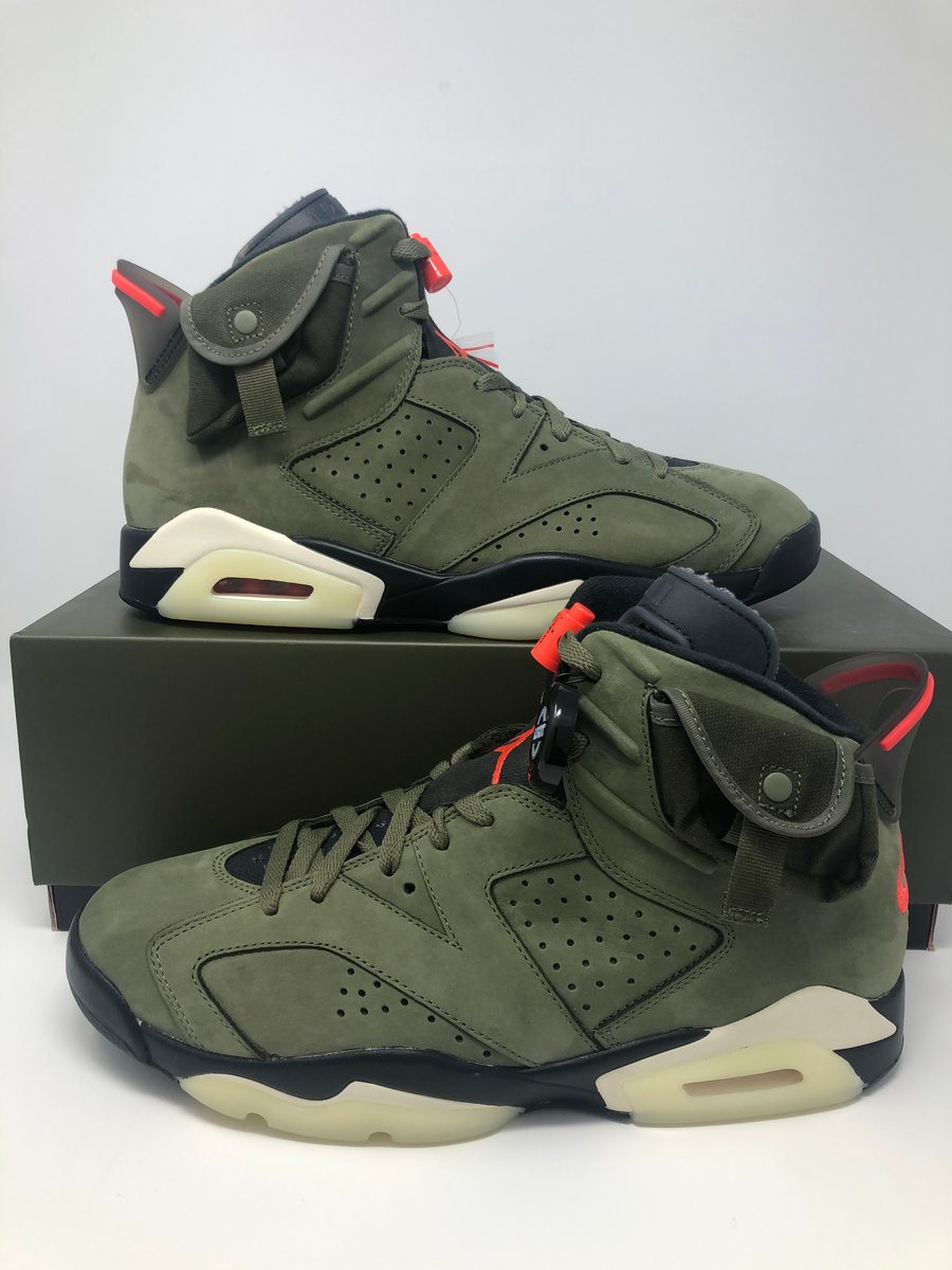 Image of Size 11 Jordan 6 “Travis Scott”