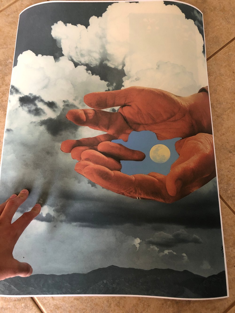 Moon water poster 