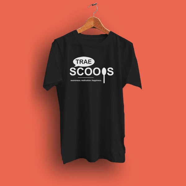 Image of Black Trae Scoops T-Shirt