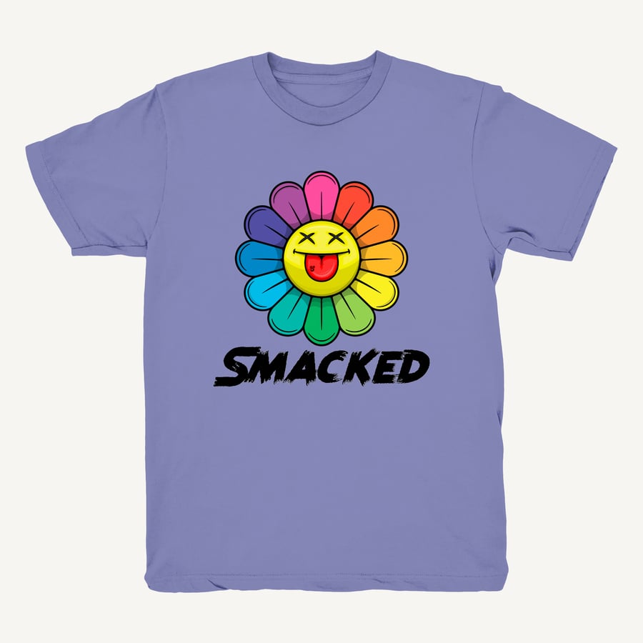 Image of “Smackedkashi” logo t-shirt 