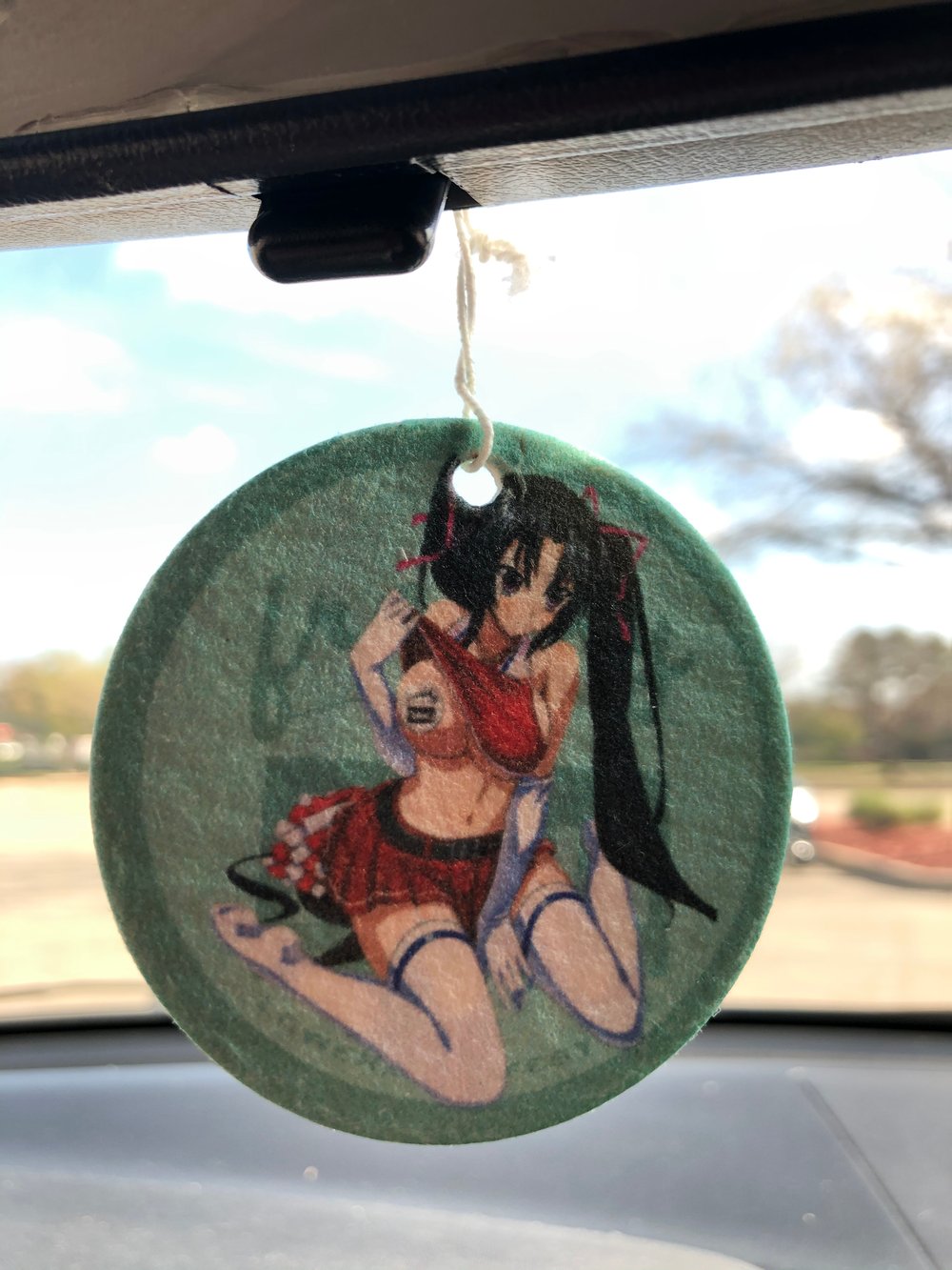 Anime series circle air freshener