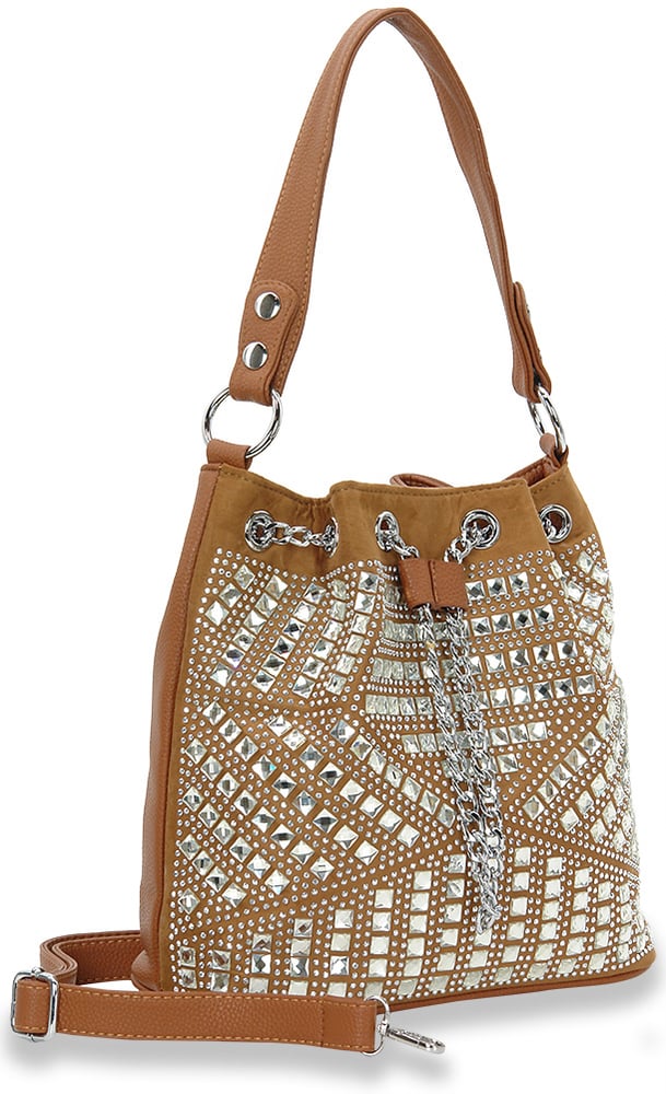 Image of "Sparkling" Drawstring Hobo