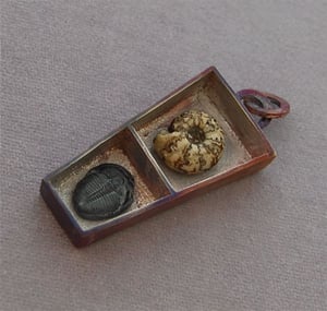 Image of Fine Silver Cabinet of Curiosity Pendant (Small)