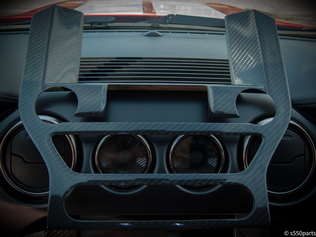 CARBON FIBER NAVI DASH COVER s550parts