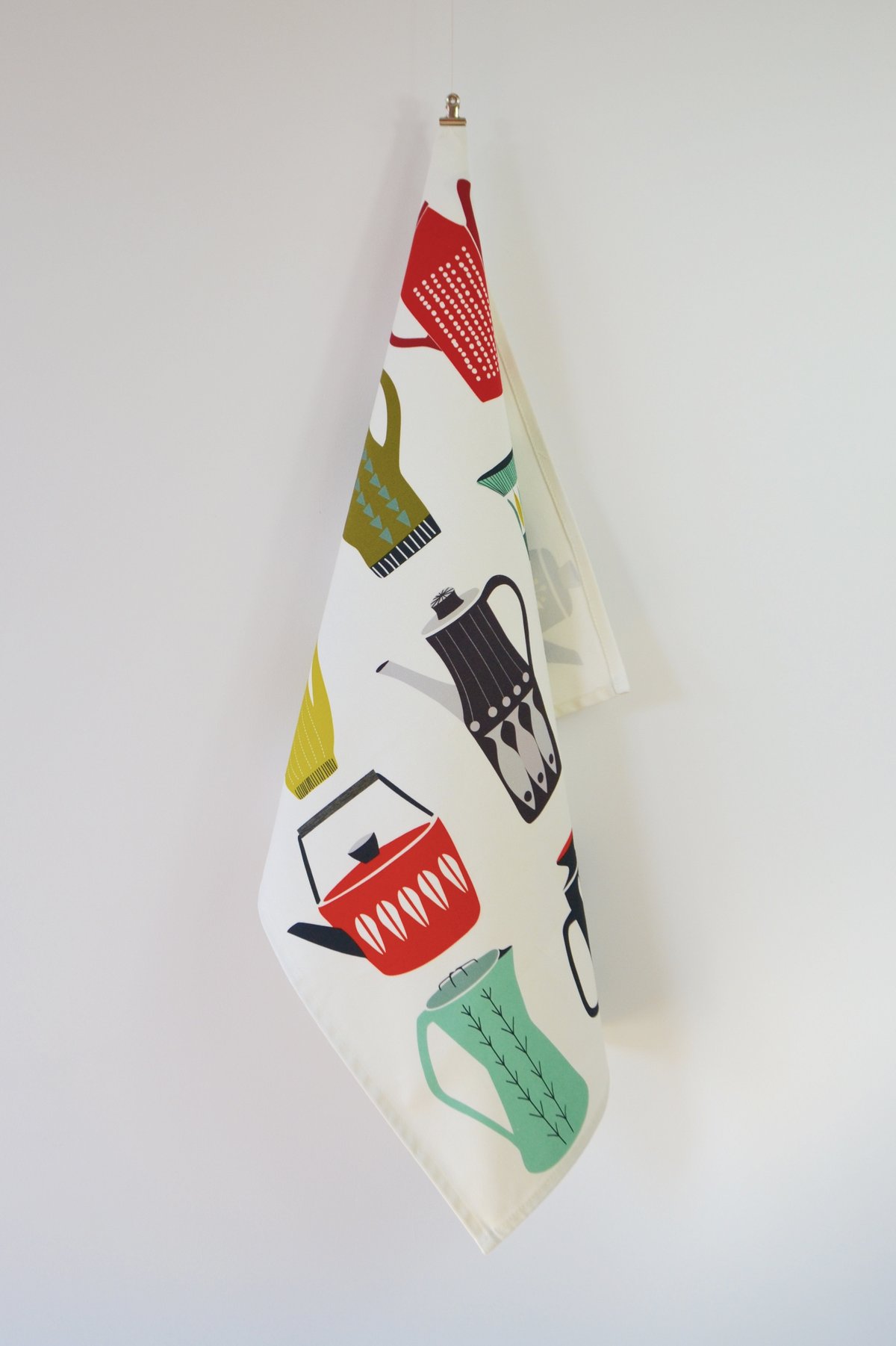 Coffee Pots Teatowel