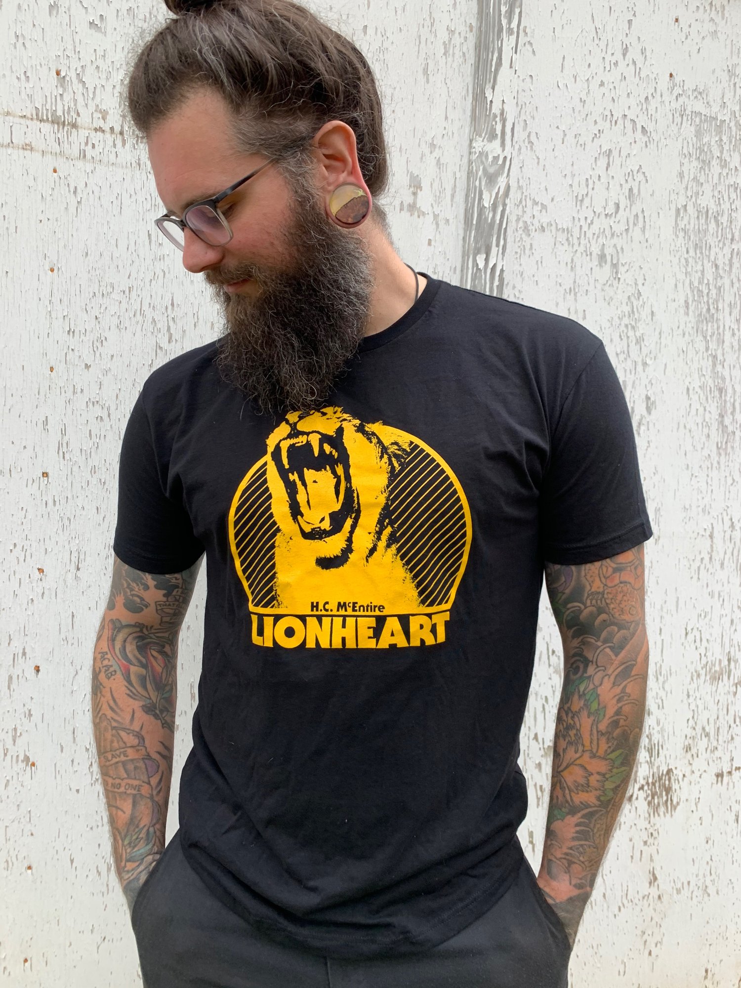 Image of H.C. McEntire "LIONHEART" t-shirt