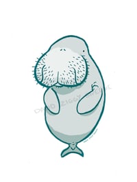 Dugong print