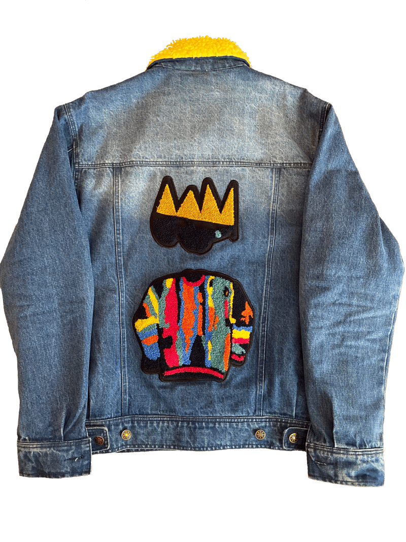 K'T Crown Picasso Denim Jacket