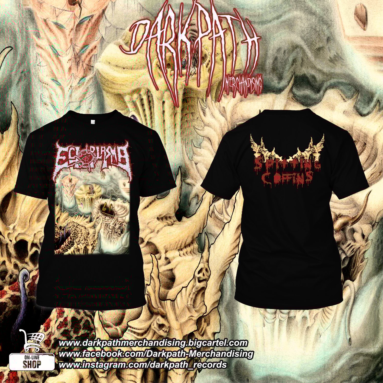 Image of ECTOPLASMA - Spitting Coffins SS & LS