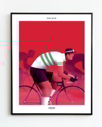 Póster "La Volta 100", de Enric Adell
